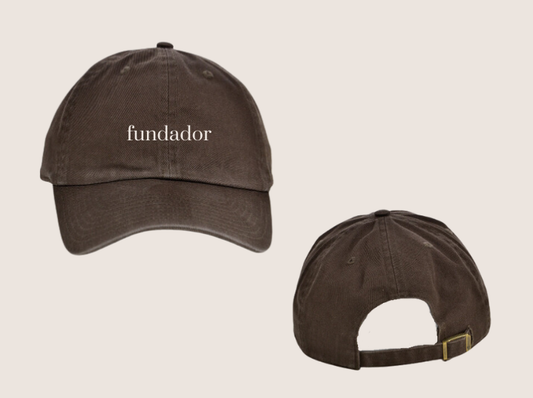 fundador (Brown), dad hat